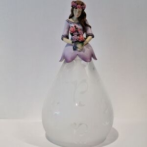 WMG angel with frosted glass bottom
